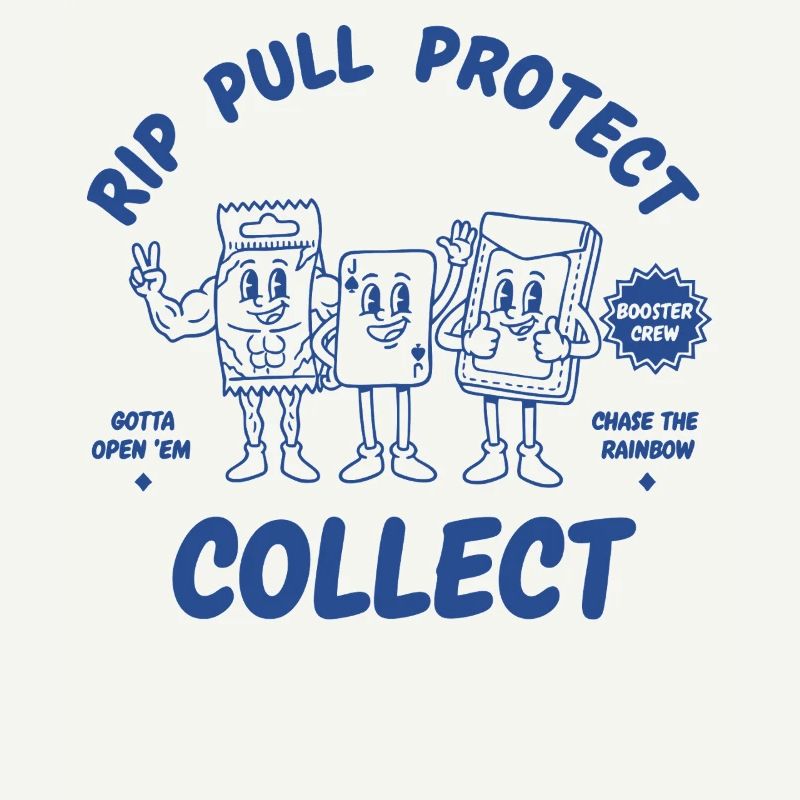Rip Pull Protect Collect Trading Card Booster Crew