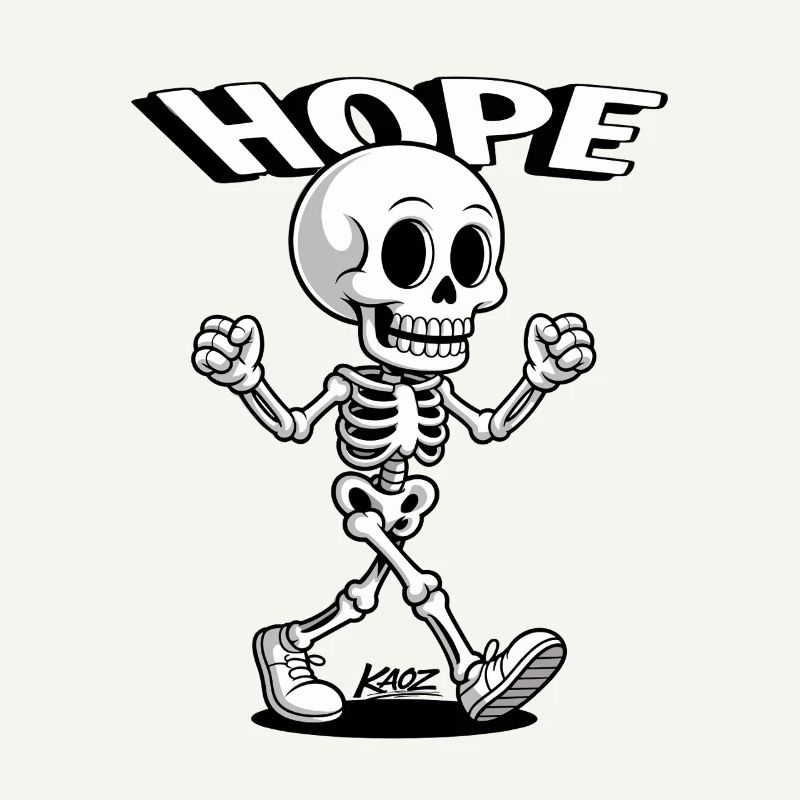 Hope Skeleton Stride