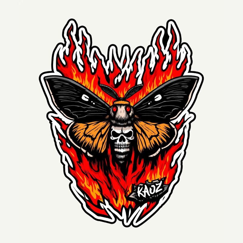 Flammenschädelmotten-Inferno