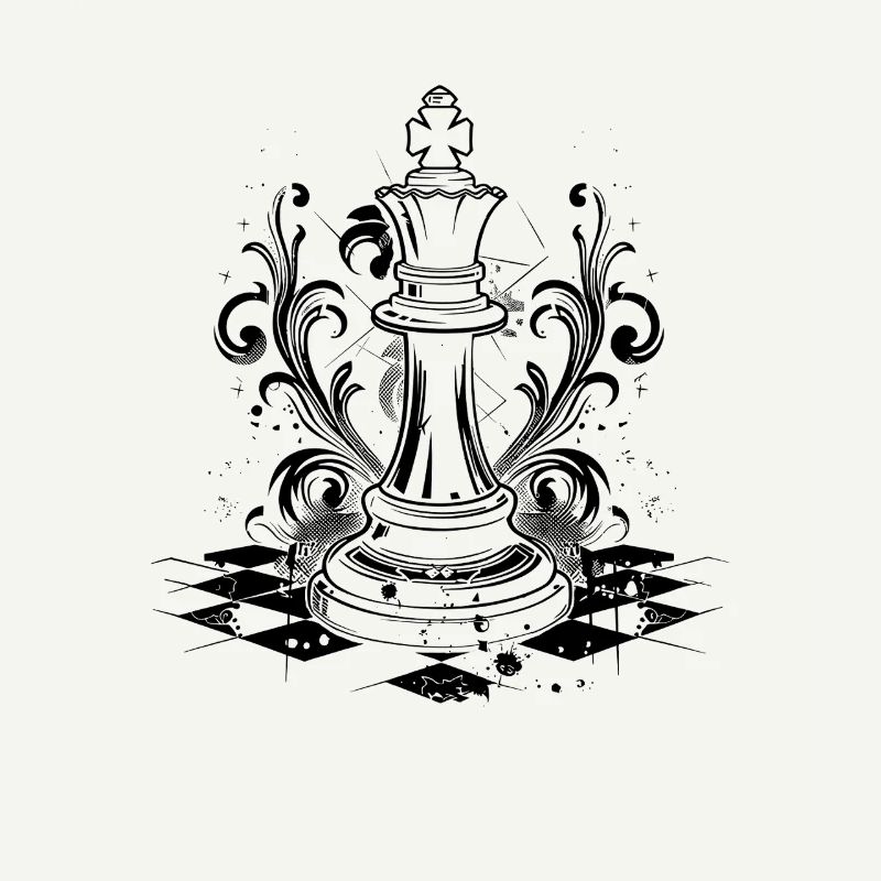 Graphiques de pièces d’échecs