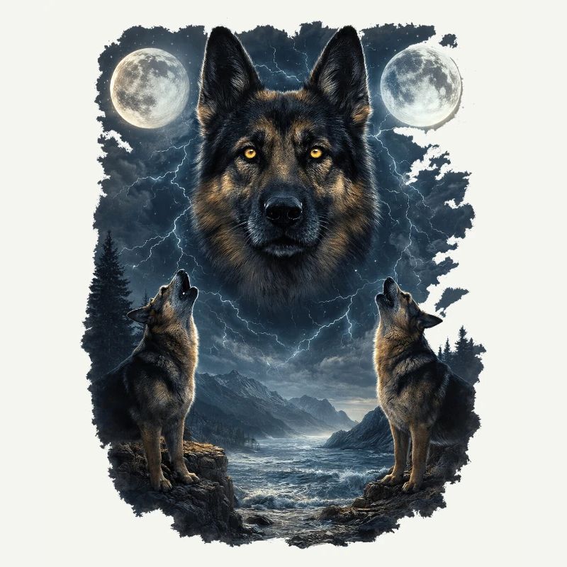 Two Moons German Shepherd