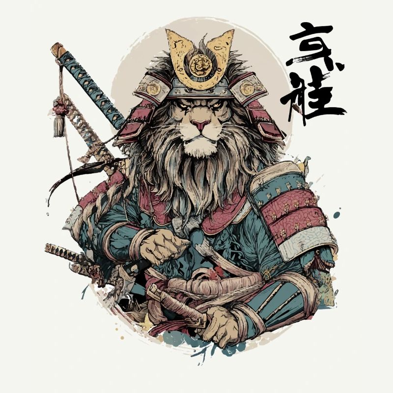 Lion Samurai Armor Warrior