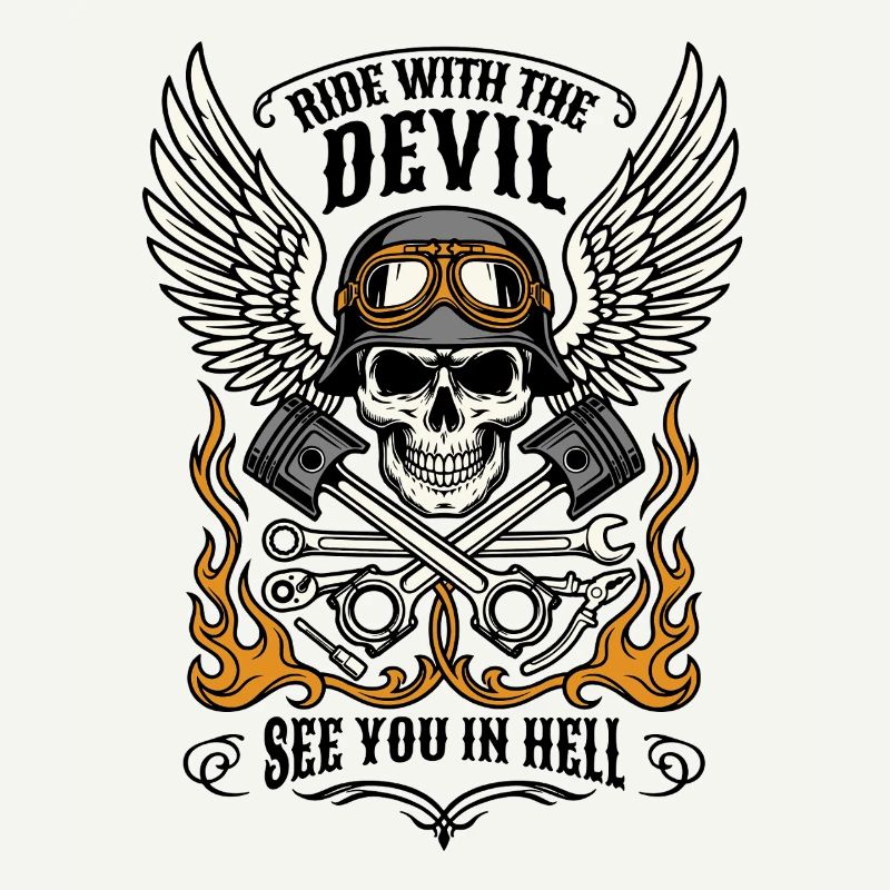 Ride with the Devil | See you in hell | Biker