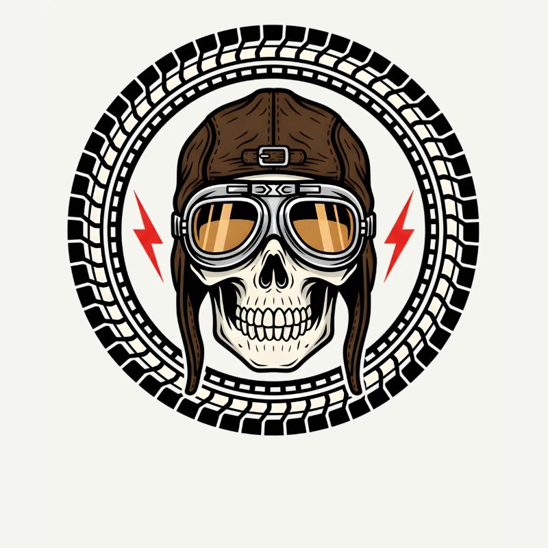 Skull Bicycle VTT VTT Conception de VTT
