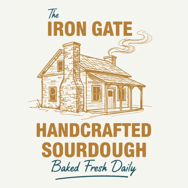 sourdough Bread Baking Iron Gate Handcrafted