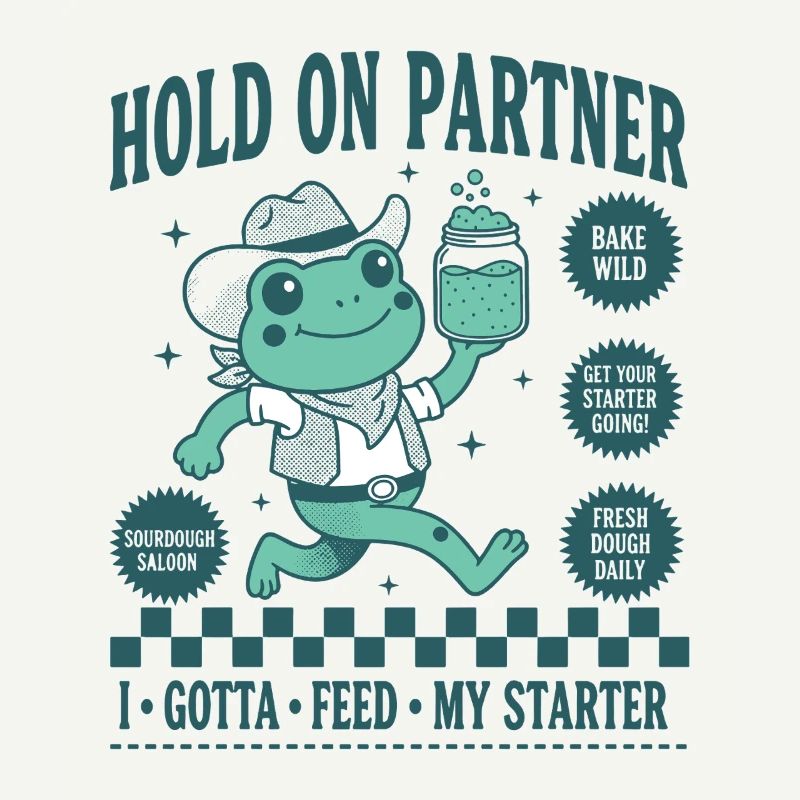 Sourdough Bread Baking Baker Hold On Partner