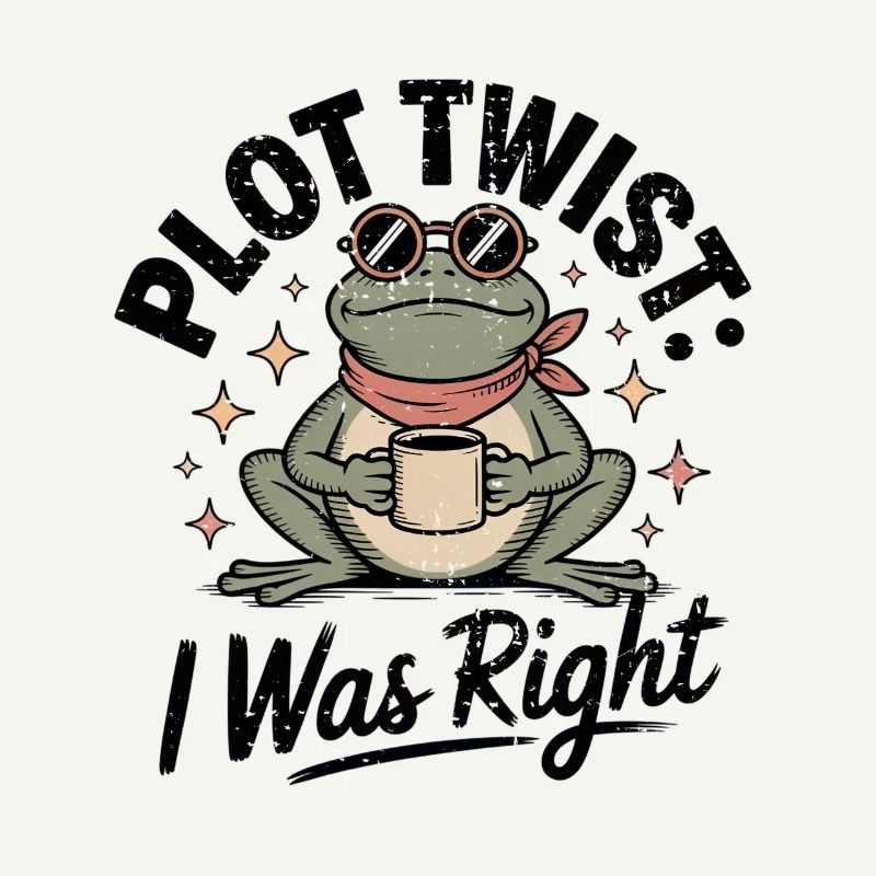 Plot Twist Frog: I Was Right