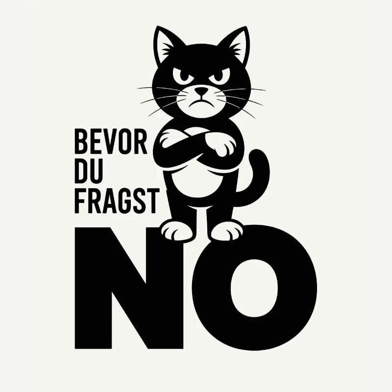  Bevor Du Fragst No Lustige Grumpy Katze