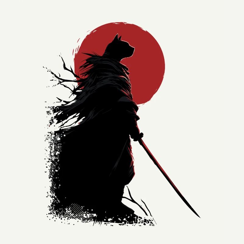 Samurai Cat