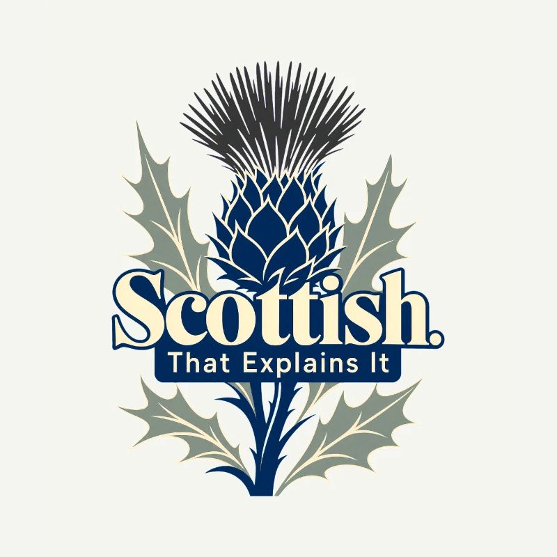 écossais qui explique ça drôle Drôle de la Pride écossaise Thistle