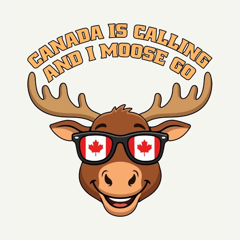 Le Canada appelle et moi, orignal devient canad, orignal canadien
