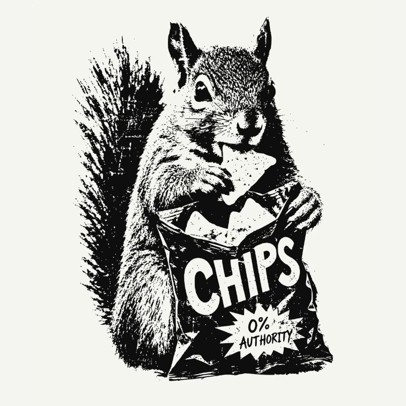 Chips Eichhörnchen