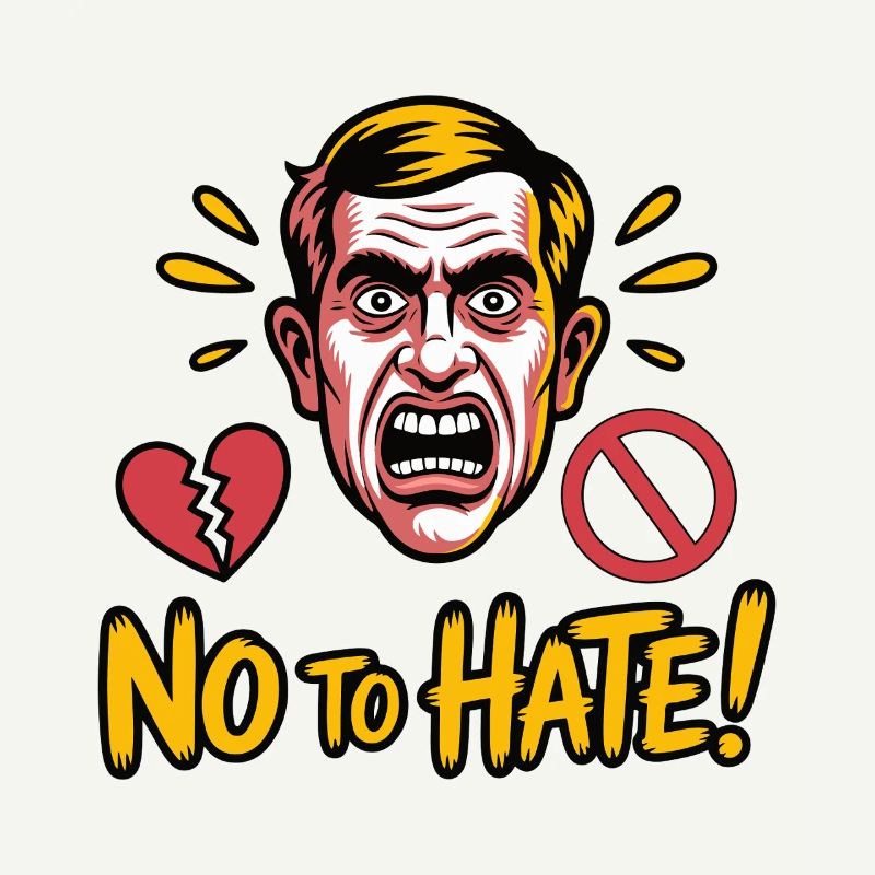 No to Hate! Pop Art Protest
