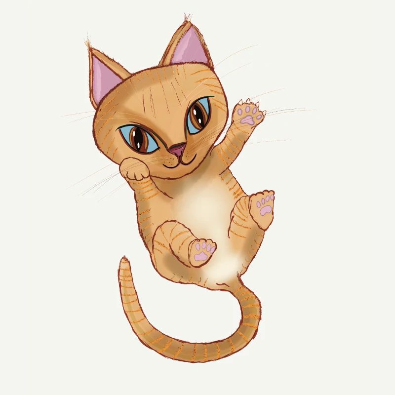 Cute Orange kitten