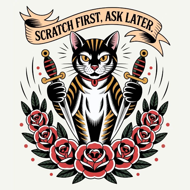 Scratch First Cat