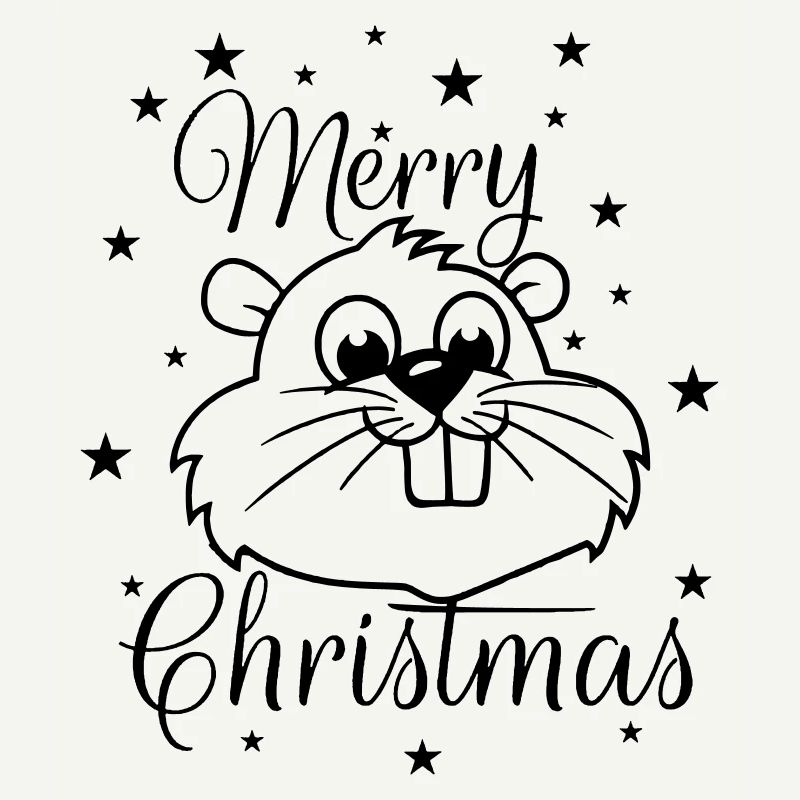 Squirrel – Merry Christmas