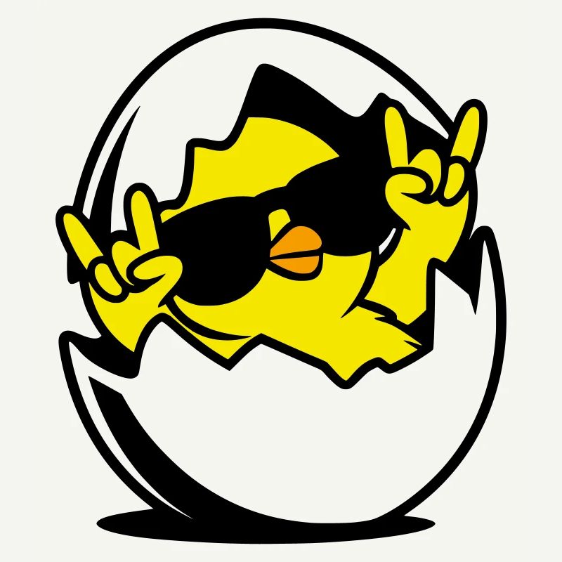 Rock Chick – Cool Chick in an Egg
