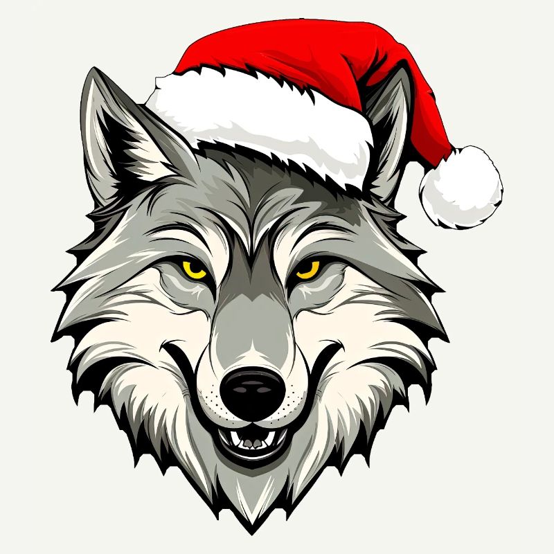 Weihnachten Wolf
