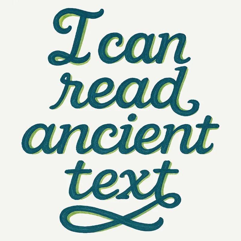 Ancient Script Tee