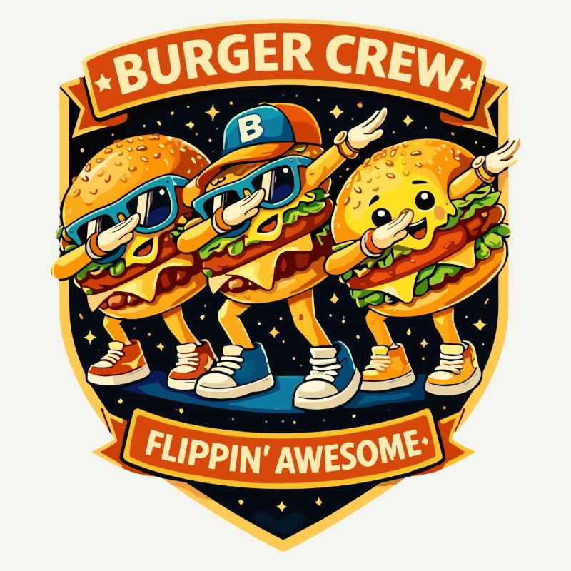 Burger Crew Flippin' Awesome - Danse du Dabbing Dab