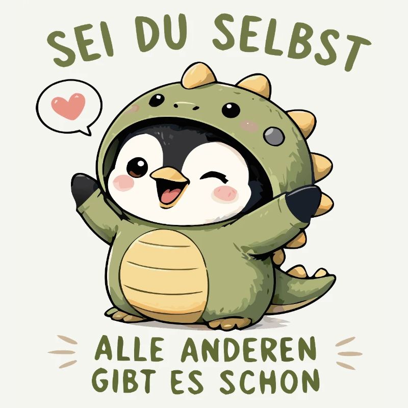Sei du selbst - Pinguin