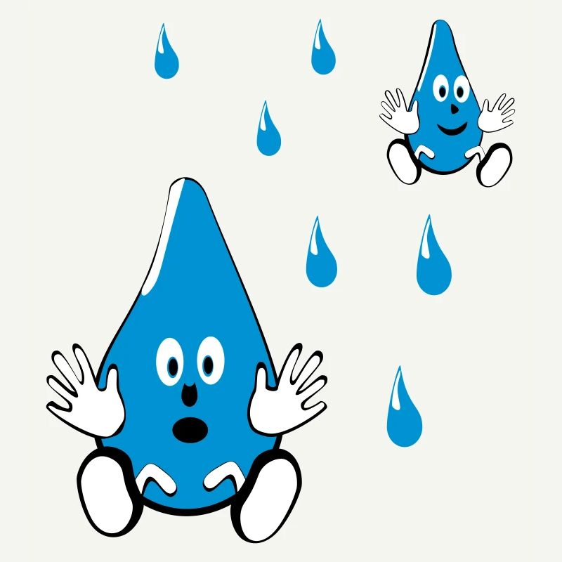 Petits amis goutte d’eau