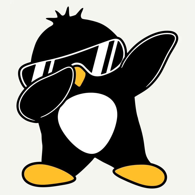 Dabbing Penguin