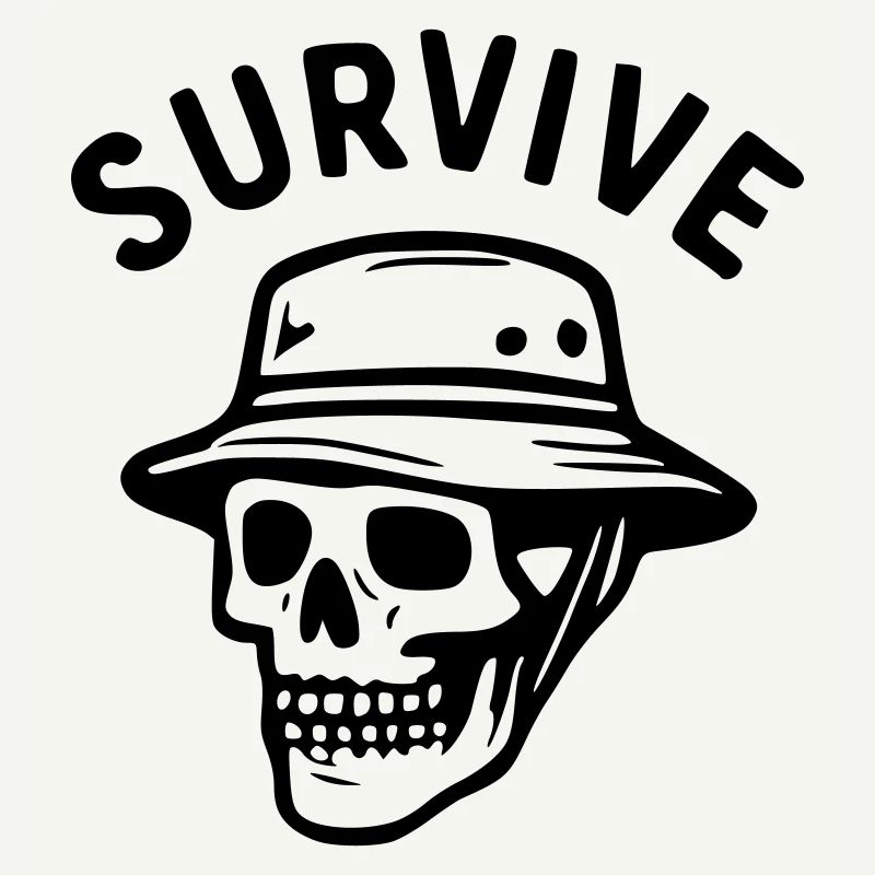 Survive - skull