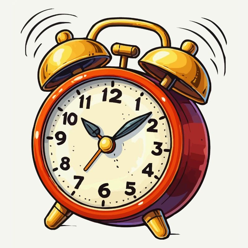 Wecker Comic Uhr