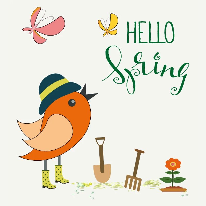 Hello Spring Garten