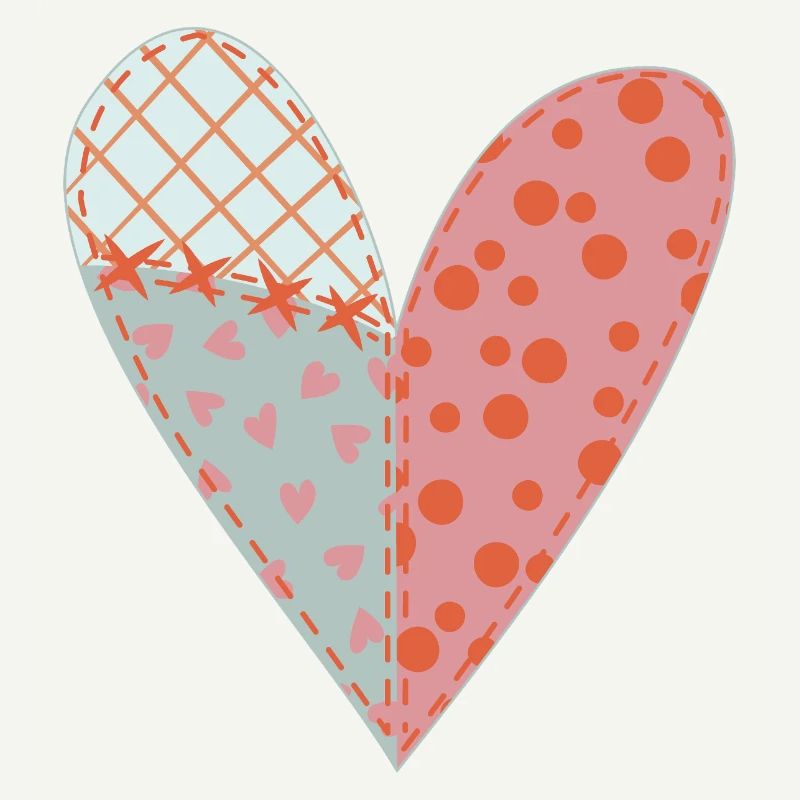 Coeur Patchwork No11