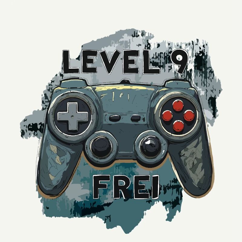 Niveau 9 Manette de jeu gratuite Armée Conception militaire Camouflage Patch