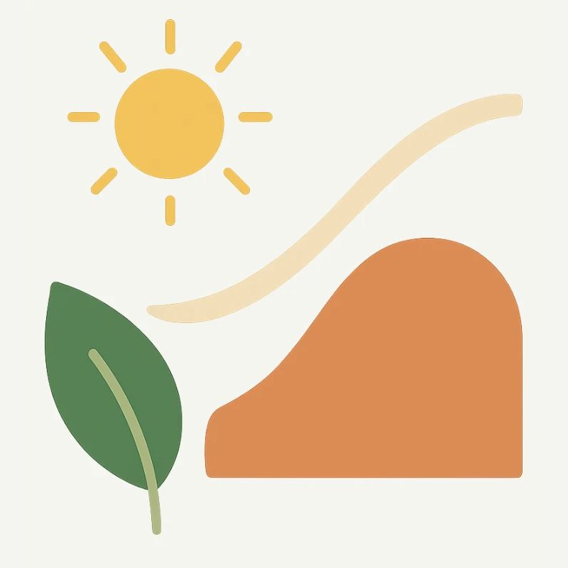 Stylized abstract nature