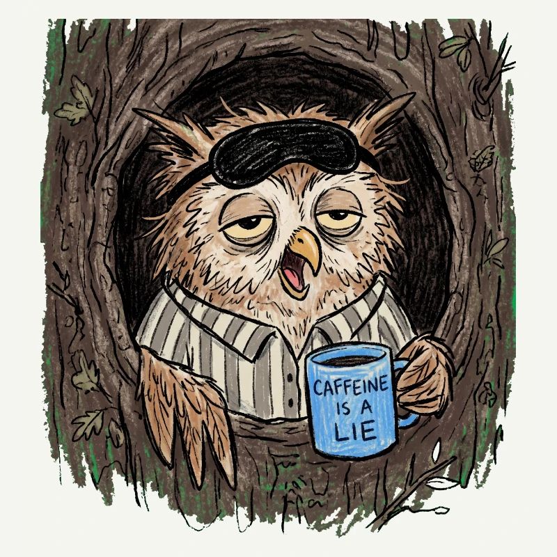 Caffeine is a Lie Eule Coffee