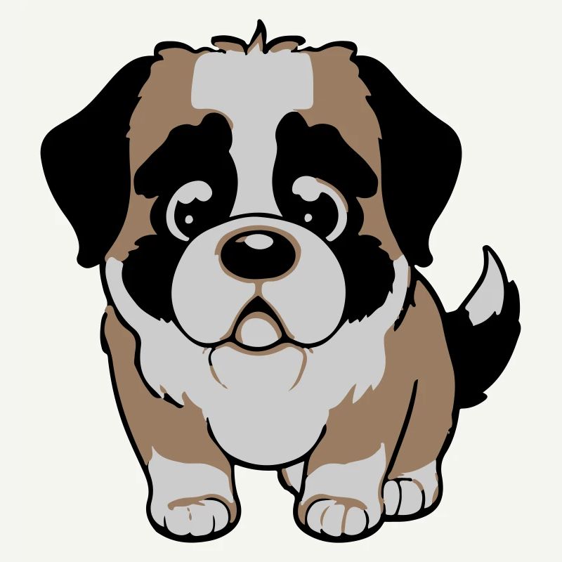 bernhardiner hund