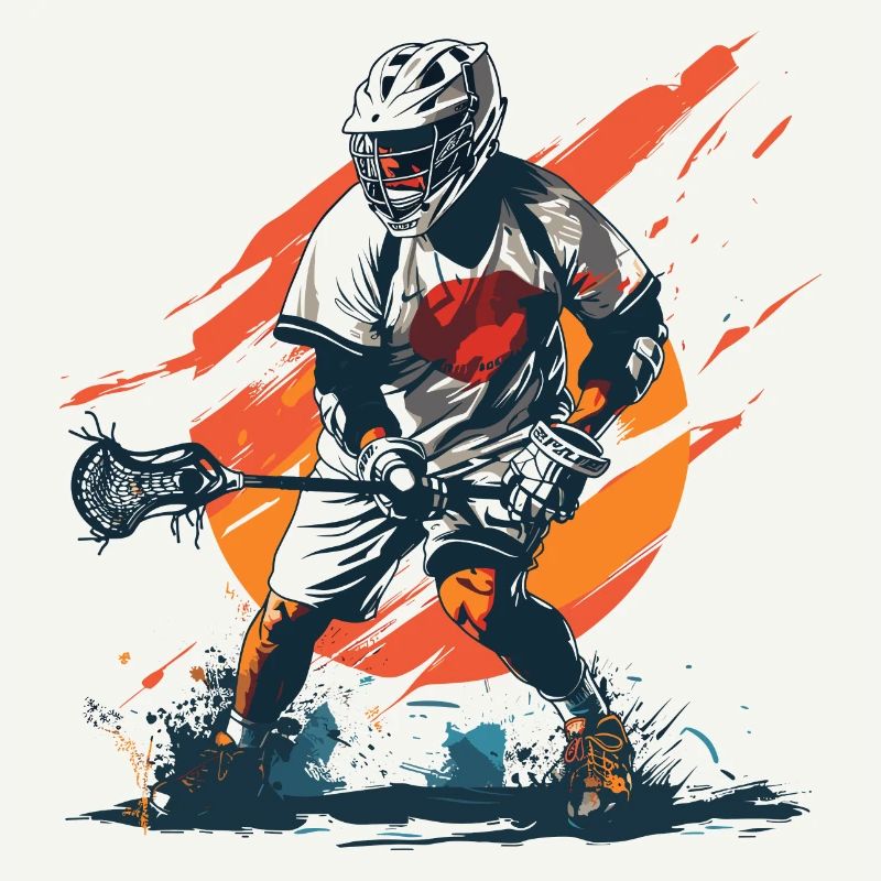 Lacrosse player