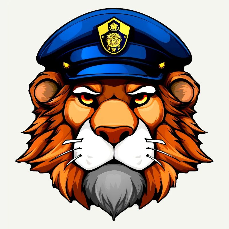 Polizei Löwe