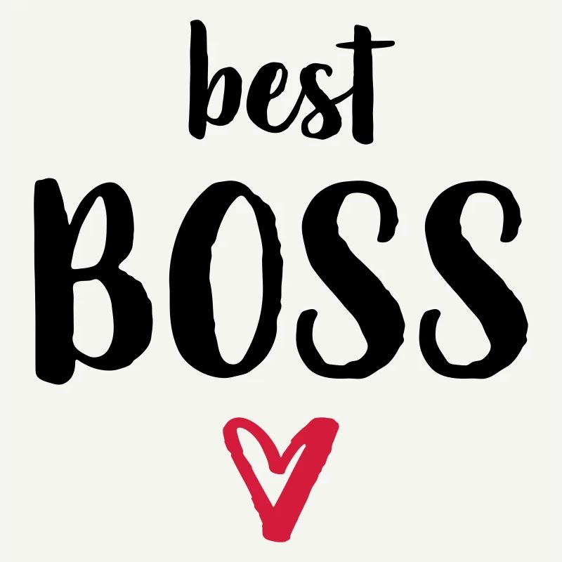best Boss Herz Geschenk Chef