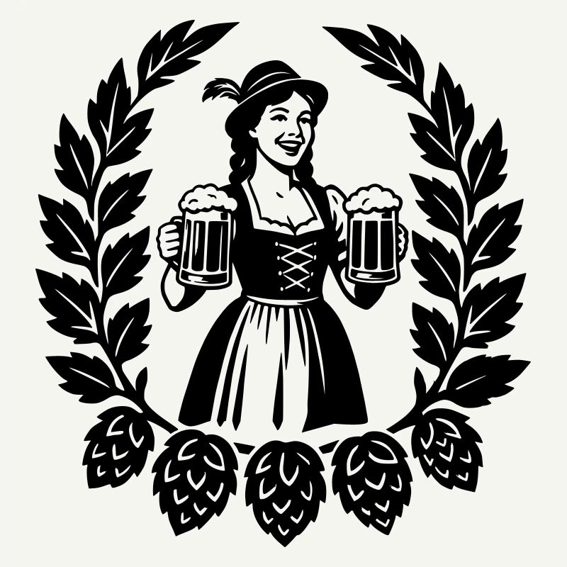 Bier Mädchen