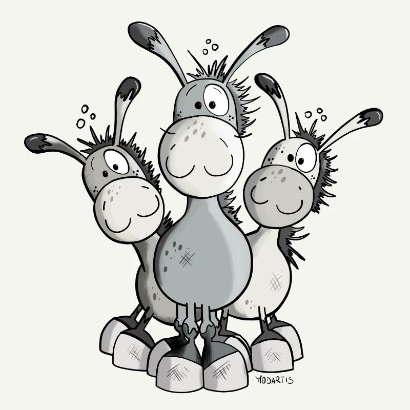 Mignon Âne Comique