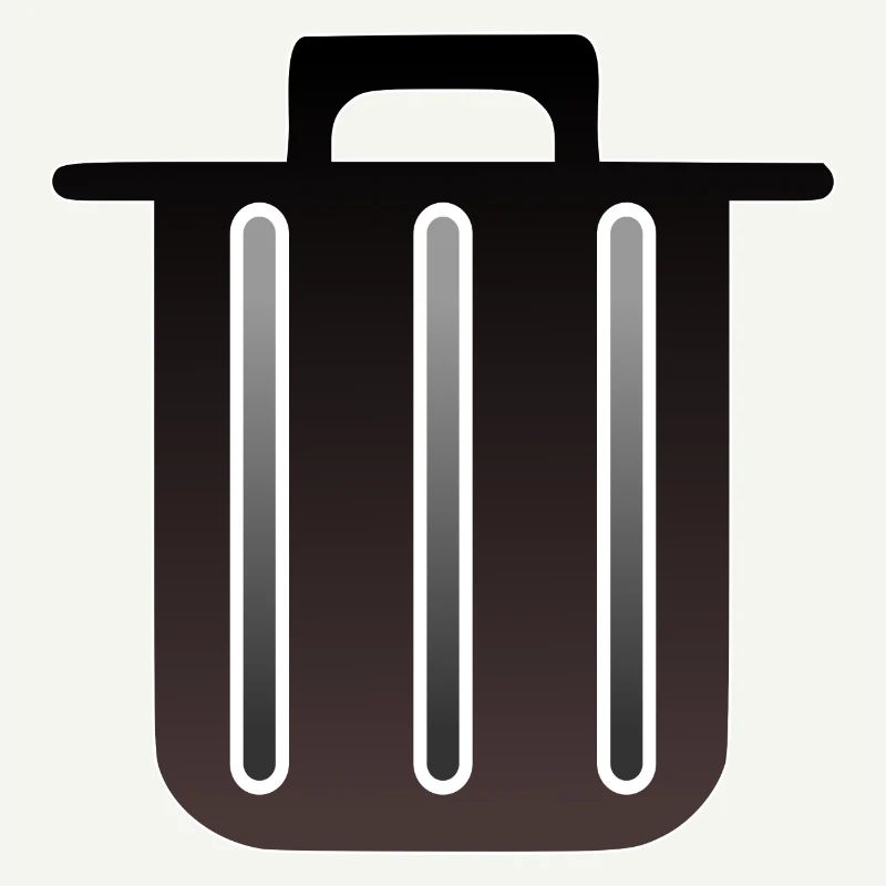 GARBAGE TRASH CAN