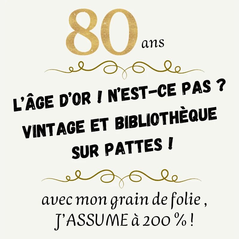 80 ans exceptionnel