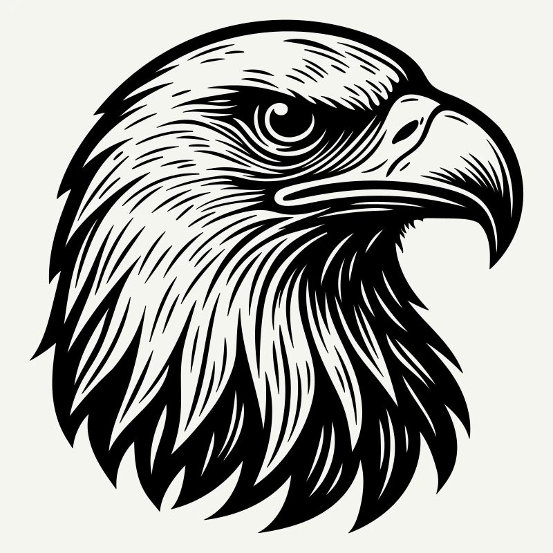 Majestic Eagle Head