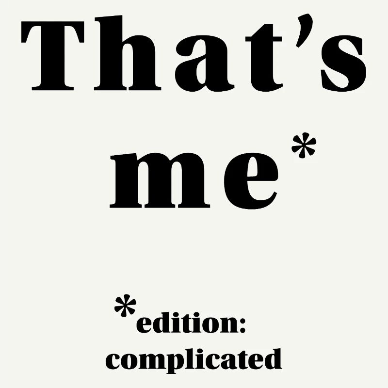 ME – c’est compliqué | Déclaration minimaliste