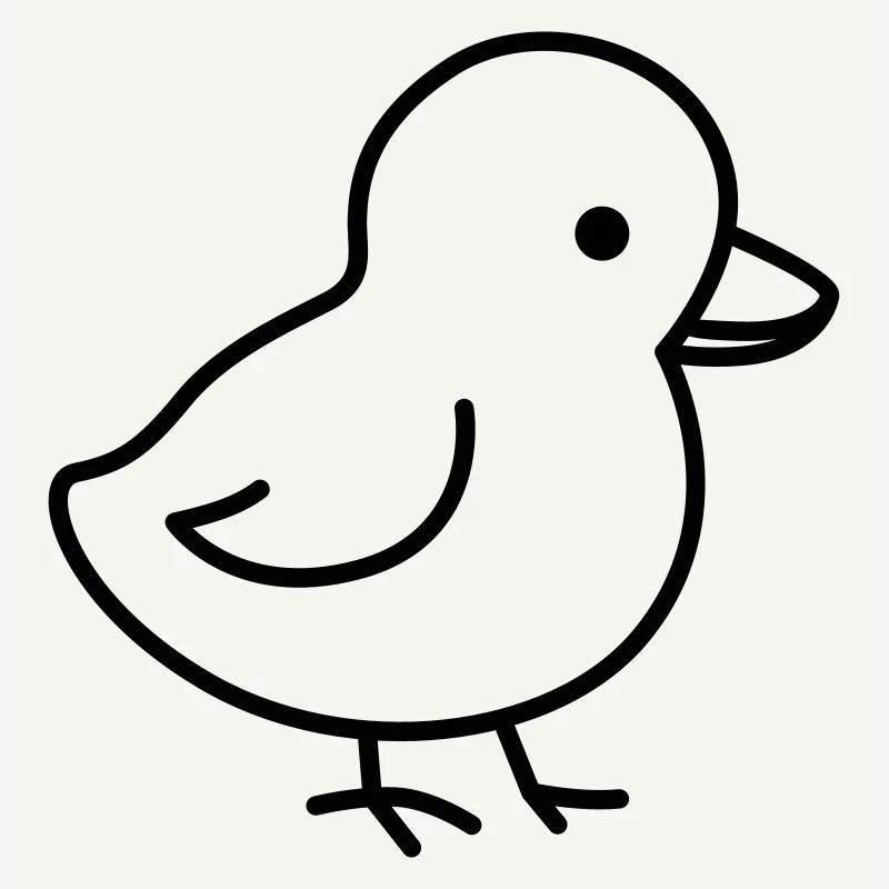 A cute chick suitable for Easter
