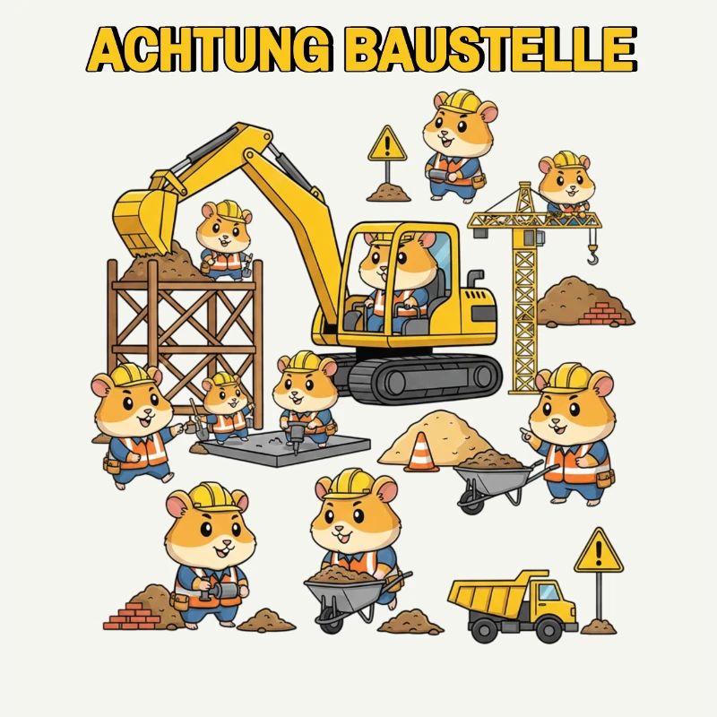 Hamster construction site