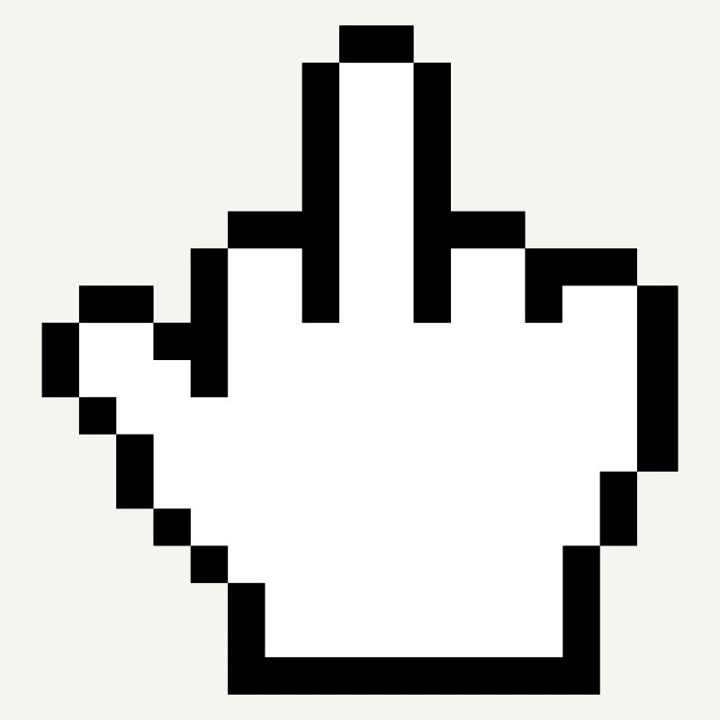 Mouse Hand Middle Finger Mouse Pointer