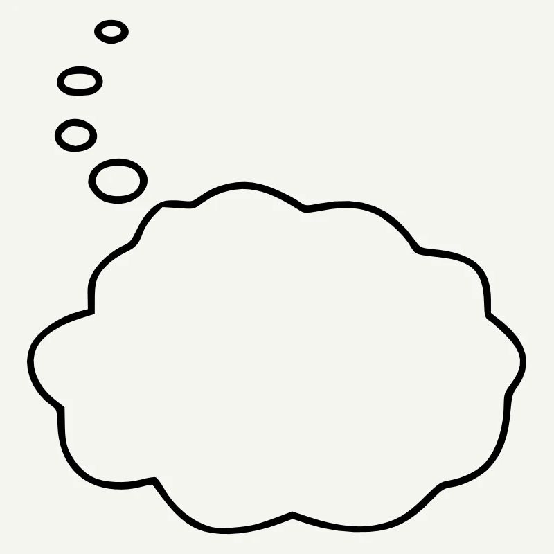 Speech Bubble / Thought Bubble