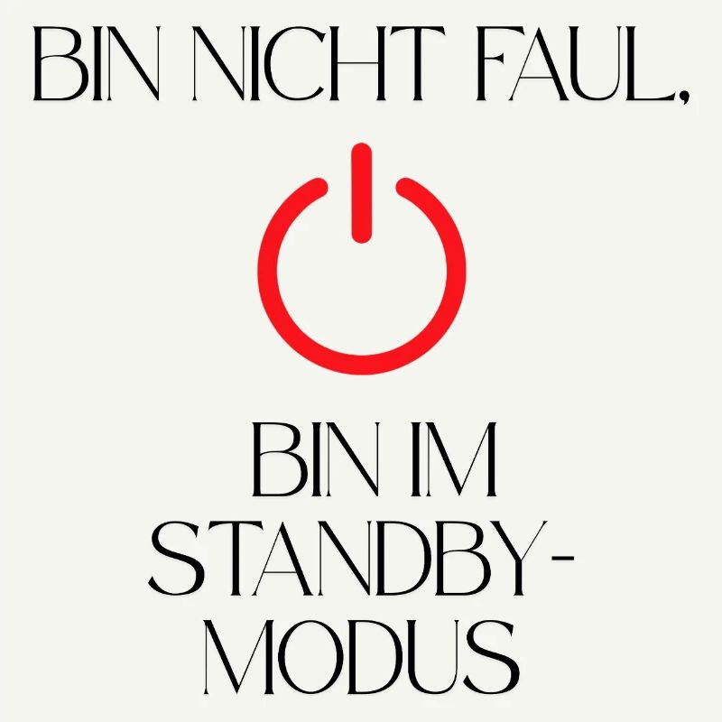 Not lazy standby mode power button