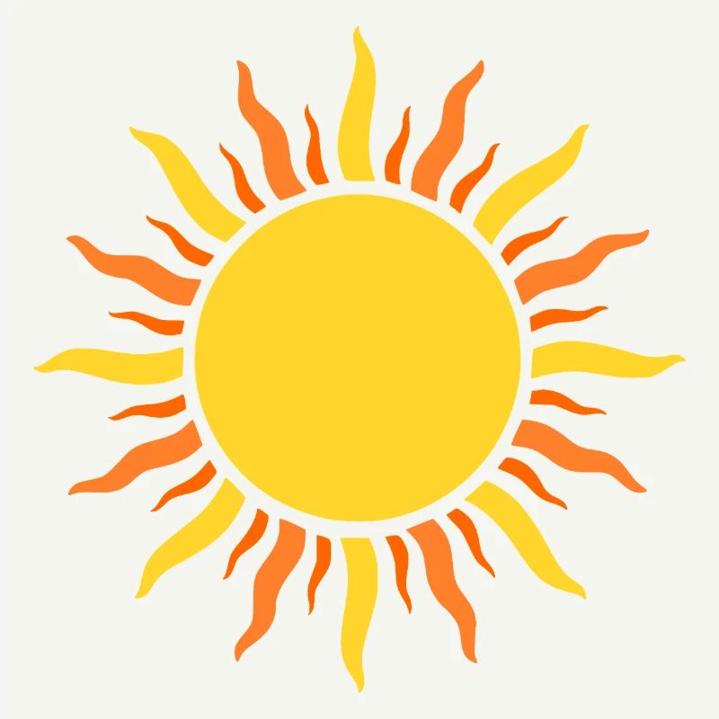 Solar Power Pattern – Ray Design